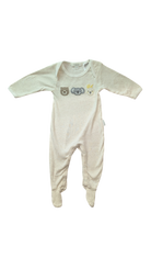 Purebaby Jumpsuit, Cream, 0000