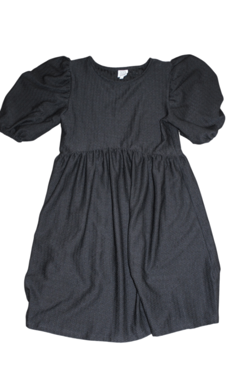 Seed Teen Dress, Black, 14