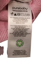 Purebaby Jumper, Pink, 1