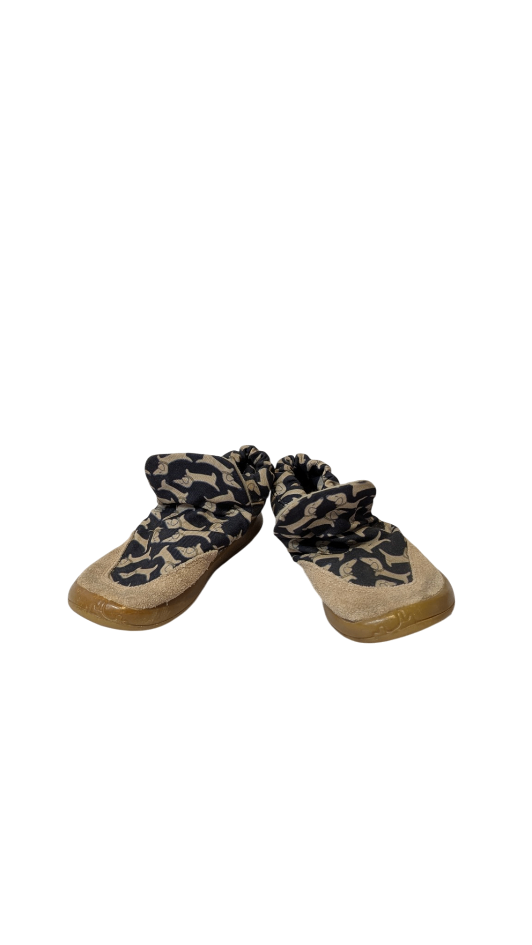 Paperkrane Shoes, Navy, beige and tan, US 8/EUR 24