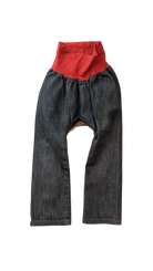 Oishi-m Pants, Dark blue, red, 2-3