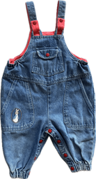 Peter Rabbit( vintage) Overalls, Blue, 0