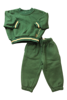 Cinnamon Baby Tracksuit Set, Green, 3-6M