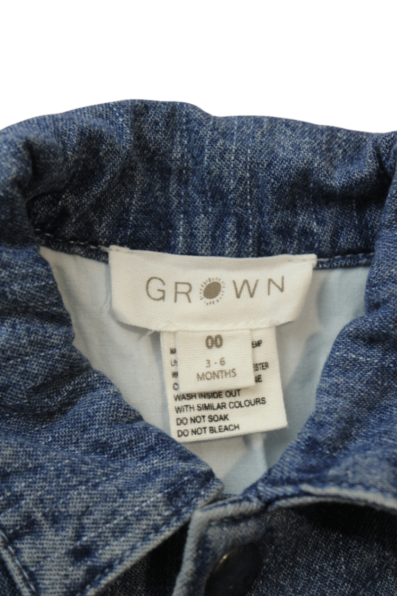 GROWN Jacket, Blue, 00 / 3-6 months