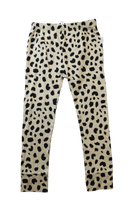 Hux Leggings, Beige and black, 8