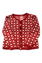 Unknown Cardigan, Red and white, 5