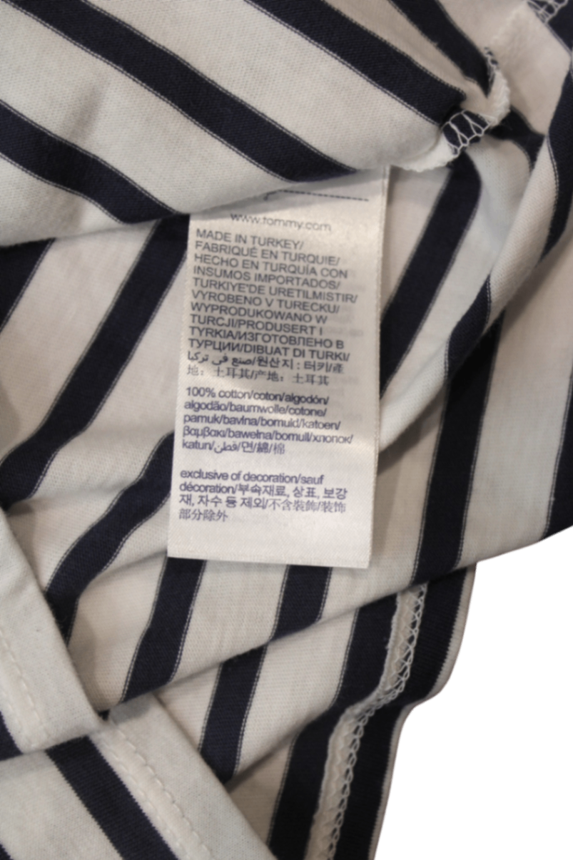 Tommy Hilfiger T-Shirt, White and navy, 140/9-10