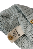 Wilson + Frenchy Knit Leggings, Pale sage green, 000 / 0-3 months