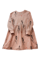 Minti Melbourne Dress, Pink, 4