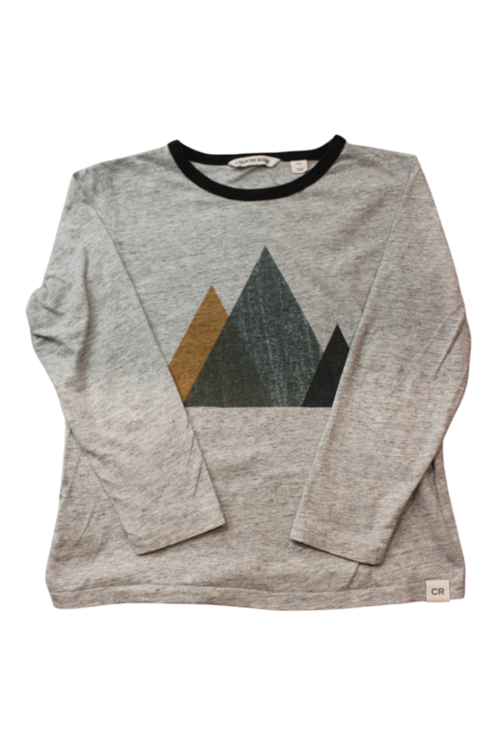Country Road Long-Sleeve T-Shirt, Grey, 06