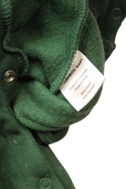 Cinnamon Baby Fleece Jumpsuit, Green, NB