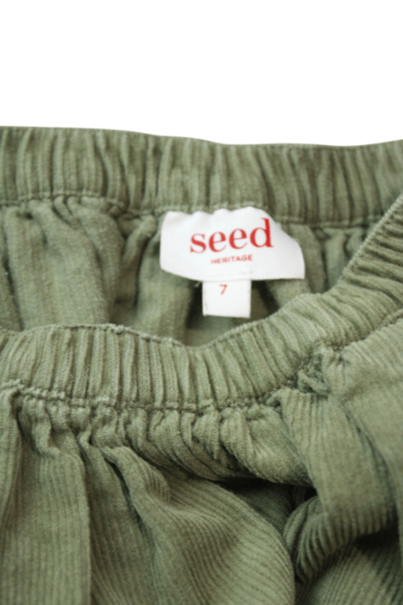 Seed Heritage Skirt, Olive Green, 7