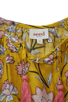 Seed Heritage Shirt, Yellow, pink and white, 3