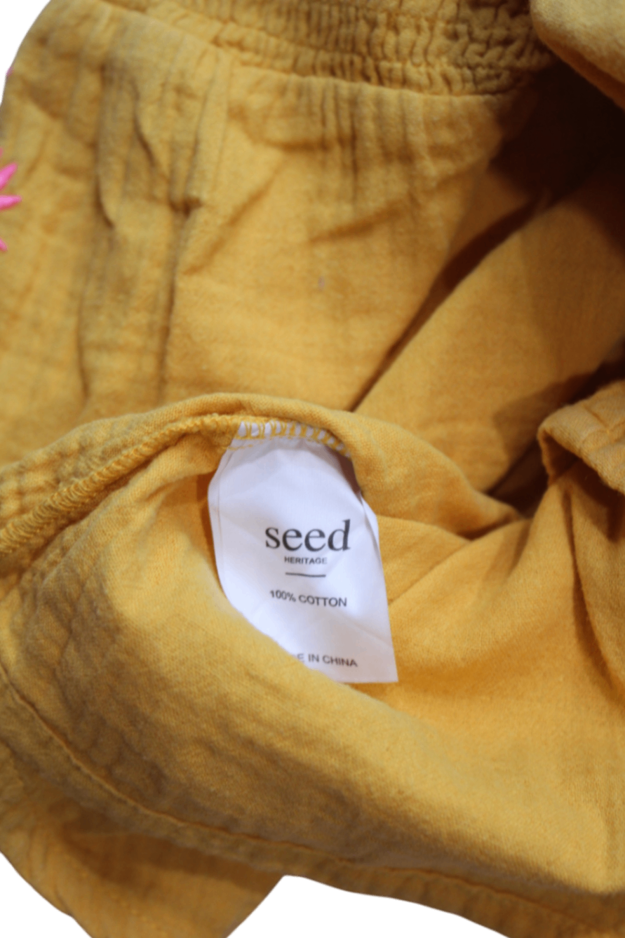Seed Heritage Shirt, Mustard yellow, 5