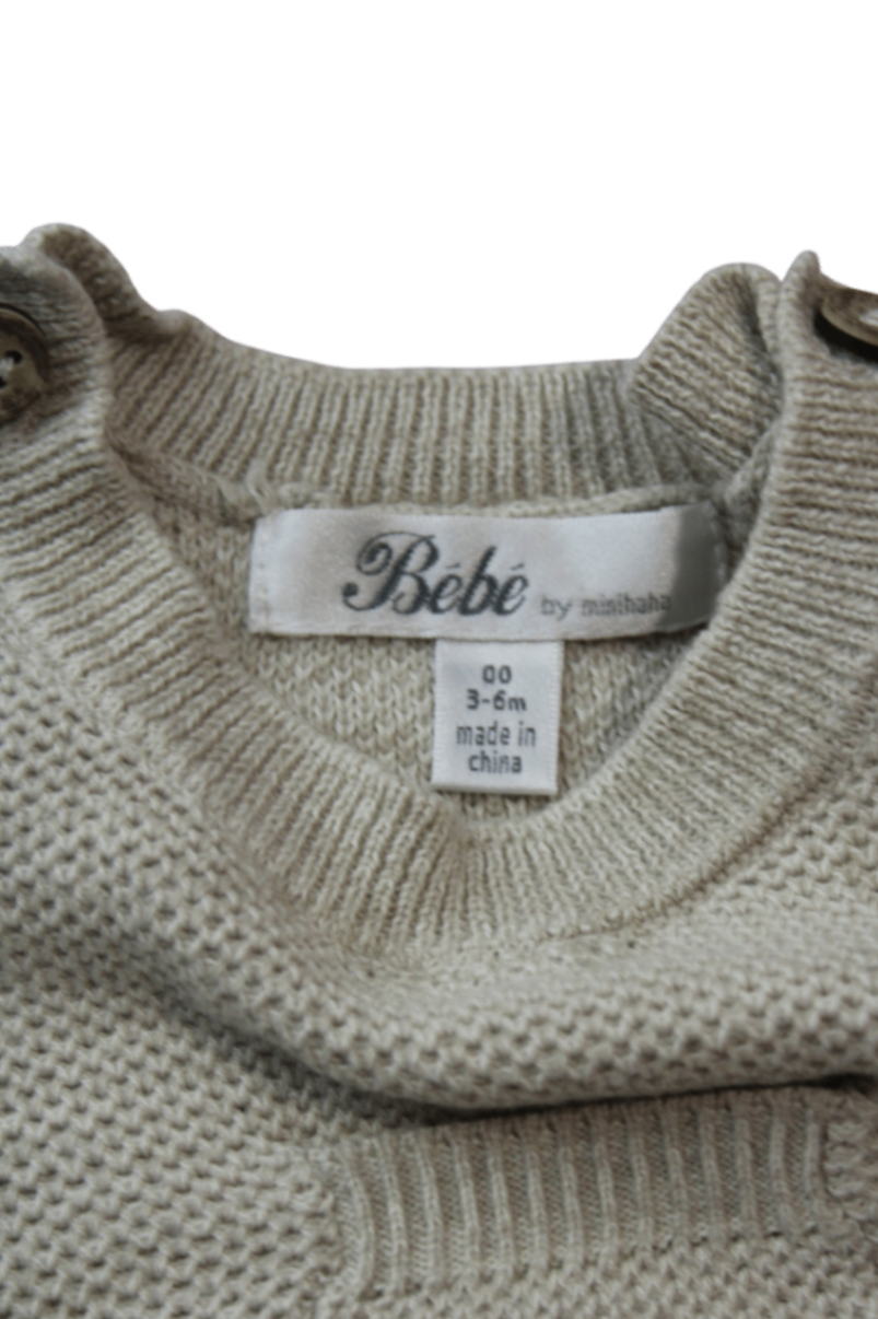 Bébé by Minihaha Playsuit, Beige, 00 3-6m