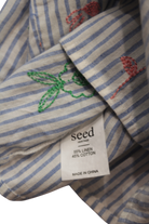 Seed Heritage Shirt, White and Blue, 7