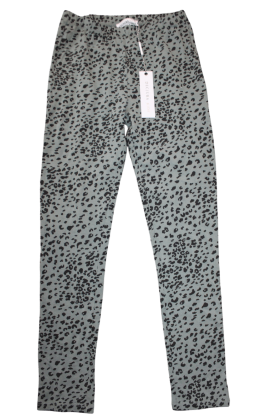 Decjuba Leggings, Green leopard, M