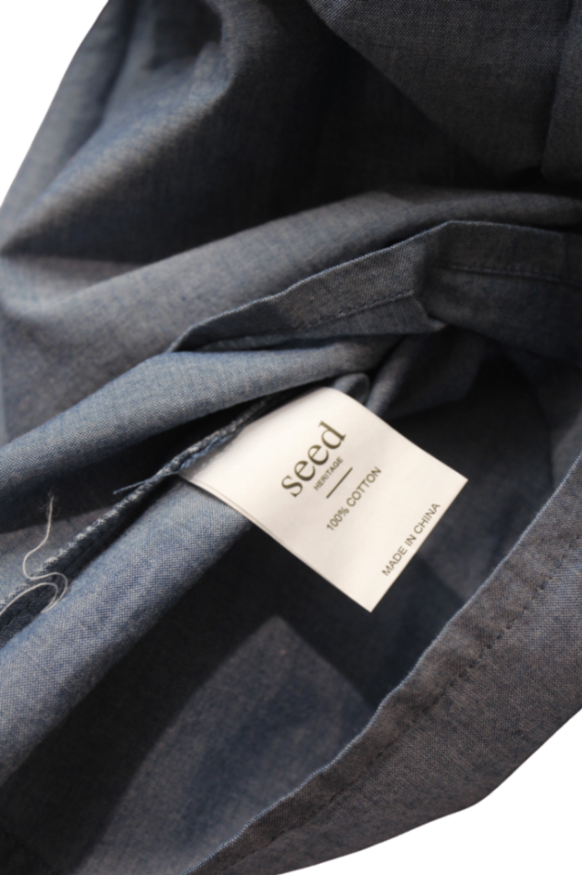 Seed Heritage Shirt, Blue, 4