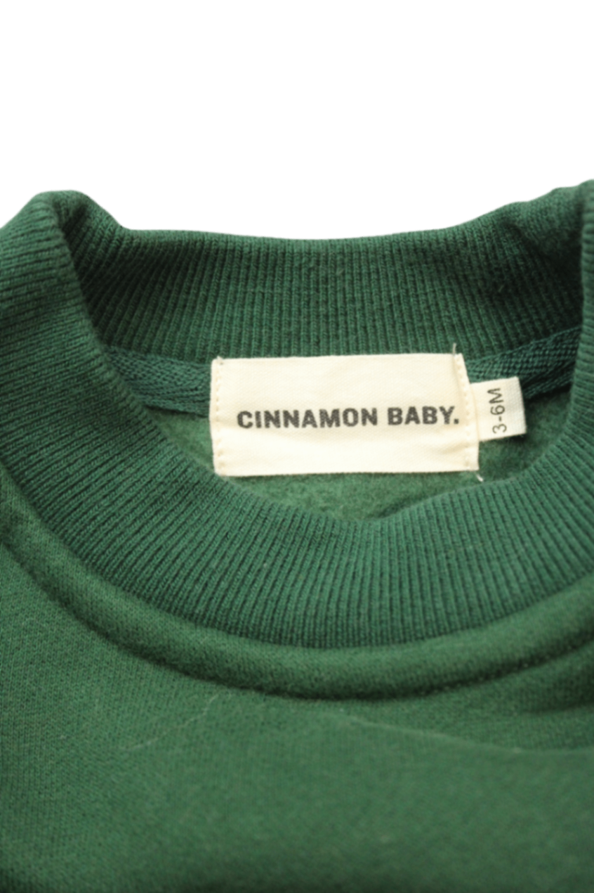 Cinnamon Baby Tracksuit Set, Green, 3-6M