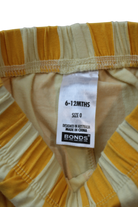 Bonds Pants, Mustard yellow and cream, 6-12MTHS / Size 0