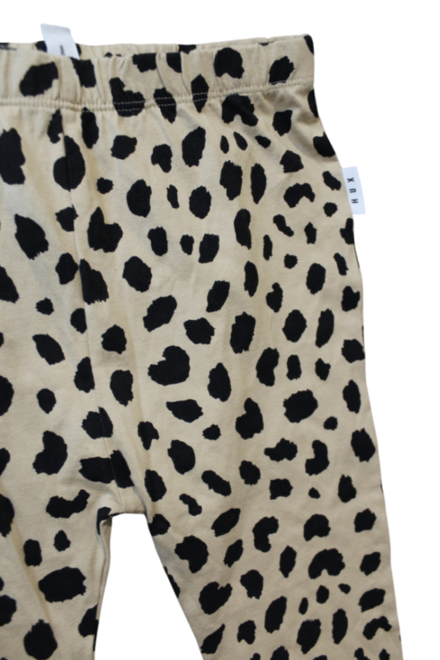 Hux Leggings, Beige and black, 8