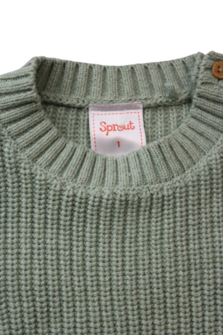 Sprout Jumper, Sage green, 1