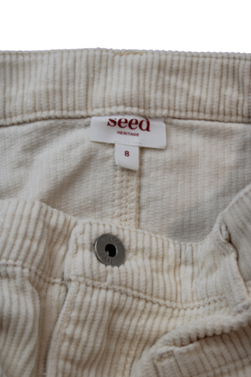 Seed Heritage Skirt, Cream, 8