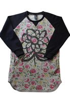 Minti Jumper Dress, Black, grey, pink and green, 7