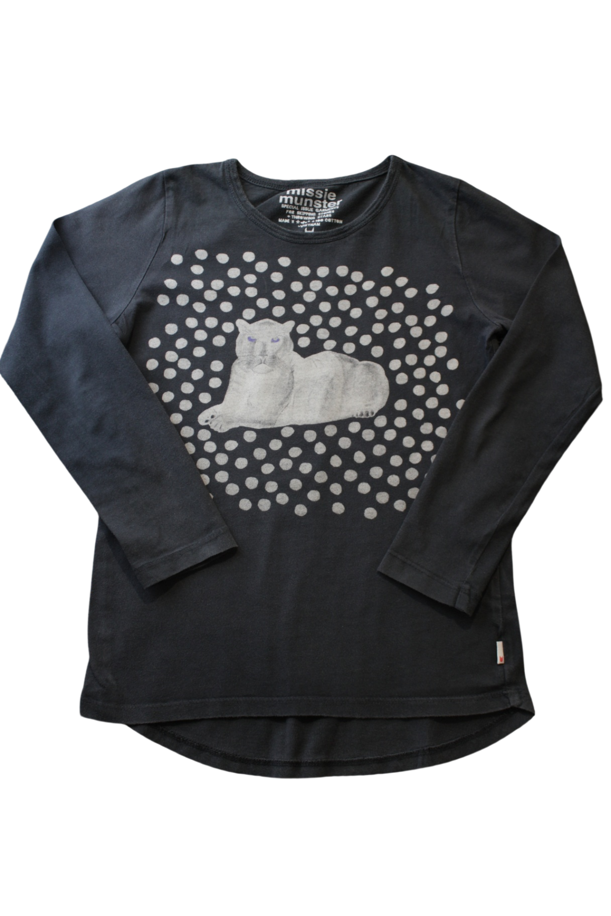 Munster Long-Sleeve Top, Grey, 7