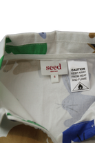 Seed Heritage Pajama Set, Cream with multicolour print, 6