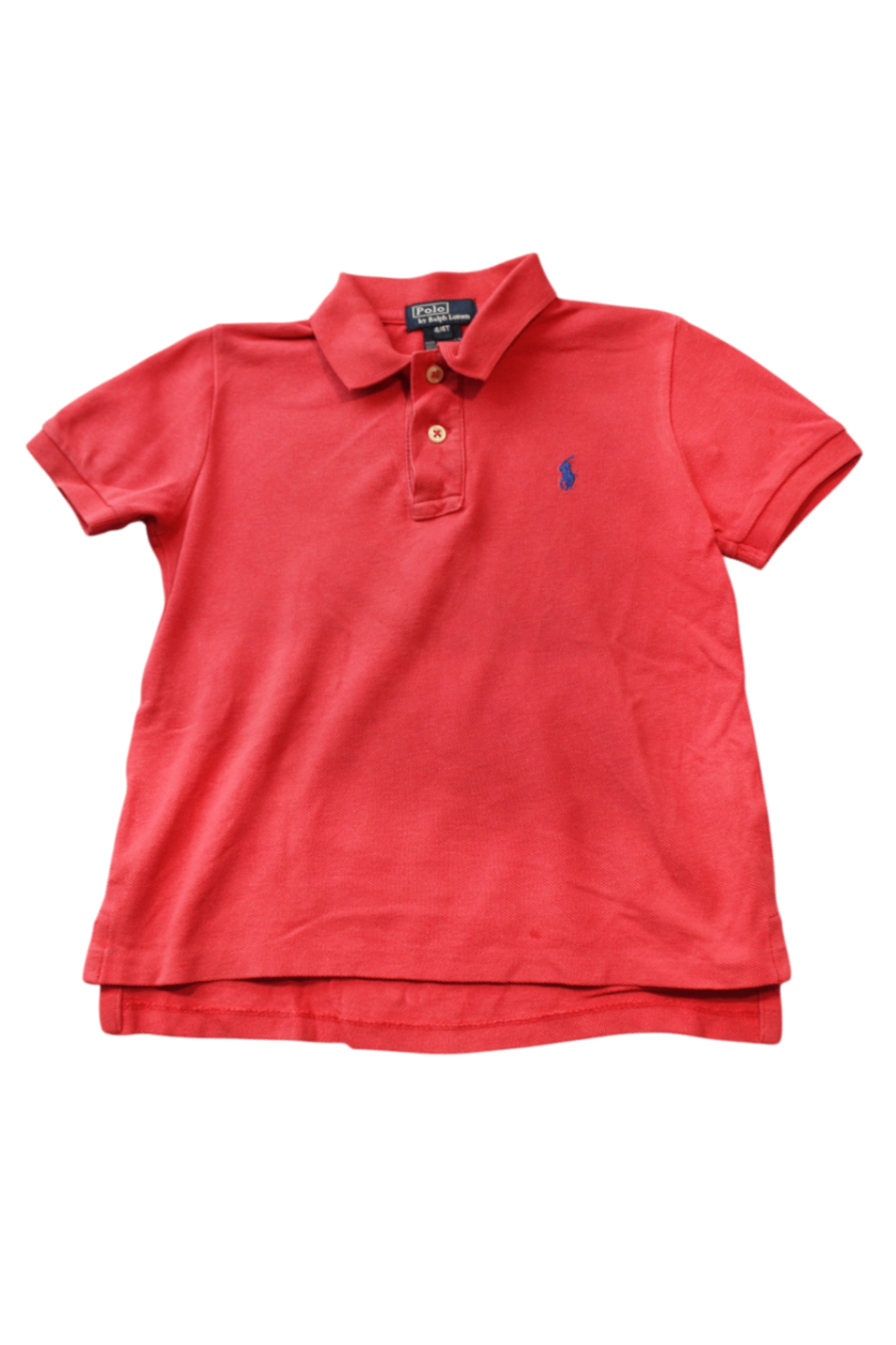 Polo by Ralph Lauren Polo Shirt, Red, 4/4T