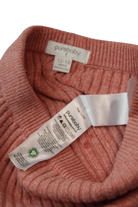 Purebaby Knit Leggings, Pink, 12-18 months