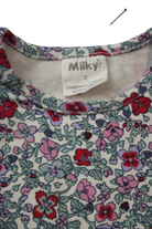Milky Dress, Cream with multicoloured floral print, 2