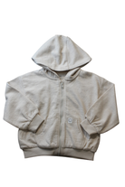 M&S Zip-up Hoodie, Beige, 2