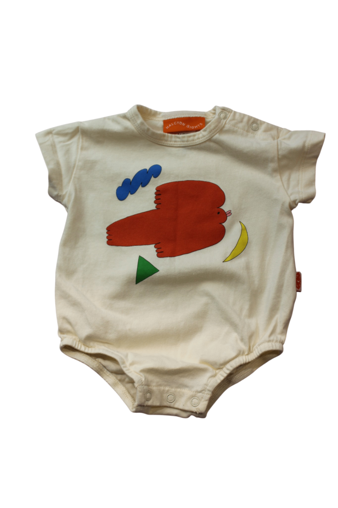 Halcyon Nights Bodysuit, Cream, 0-3M