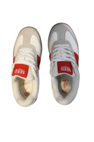 Seed Heritage Shoes, White, Red, Beige, 33
