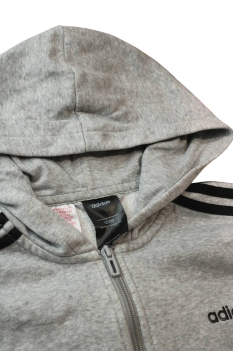 Adidas Hoodie, Grey, 12-13Y