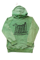 Minti Hoodie, Green, 12