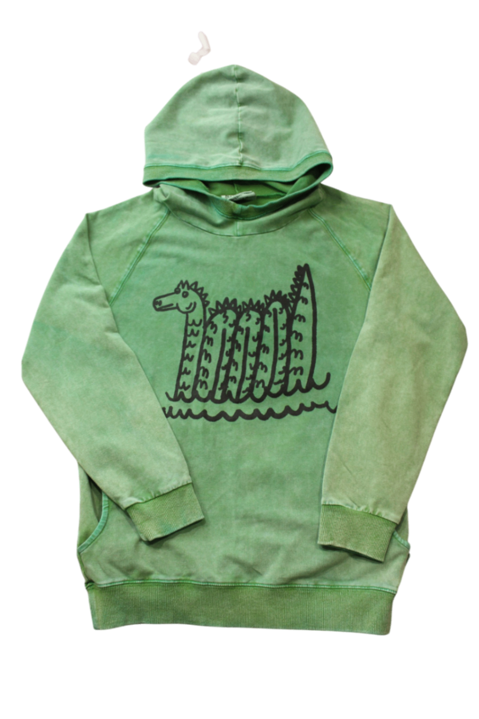 Minti Hoodie, Green, 12