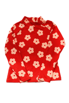 Seed Heritage Long-Sleeve Rashie, Red and cream, 6