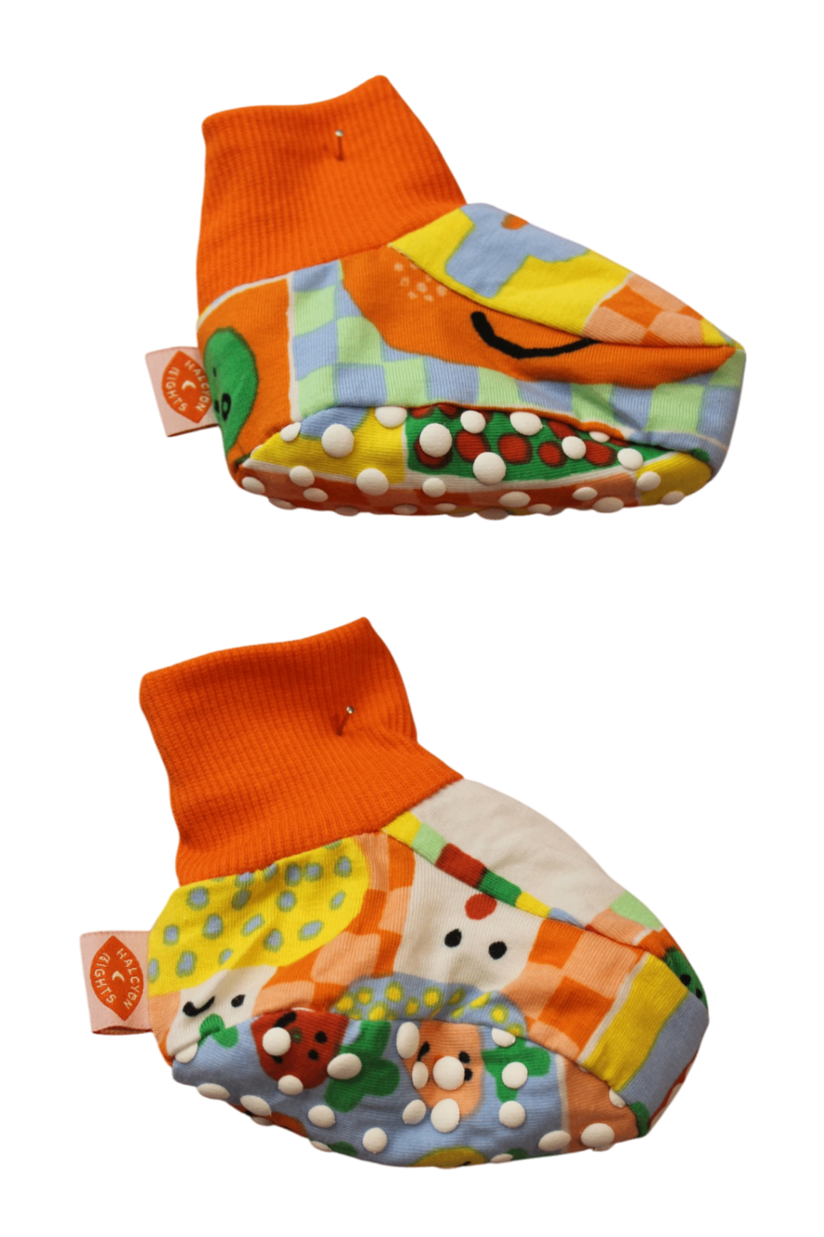 Halcyon Nights Socks, Orange multicolour, 0-3M
