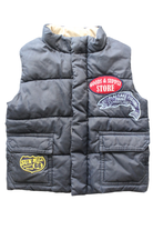 Country Road Puffer Vest, Navy blue, 2
