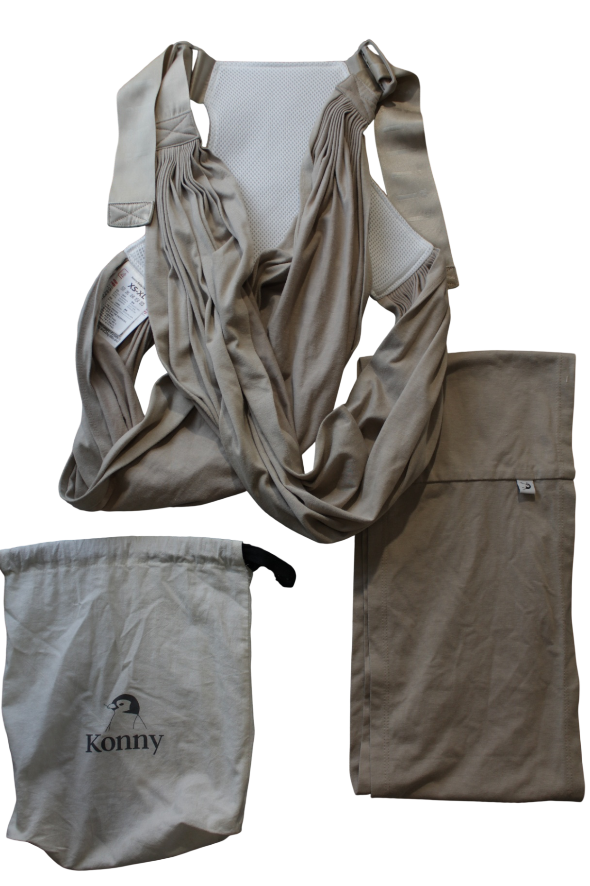 Konny Baby Carrier, Beige, XS-XL