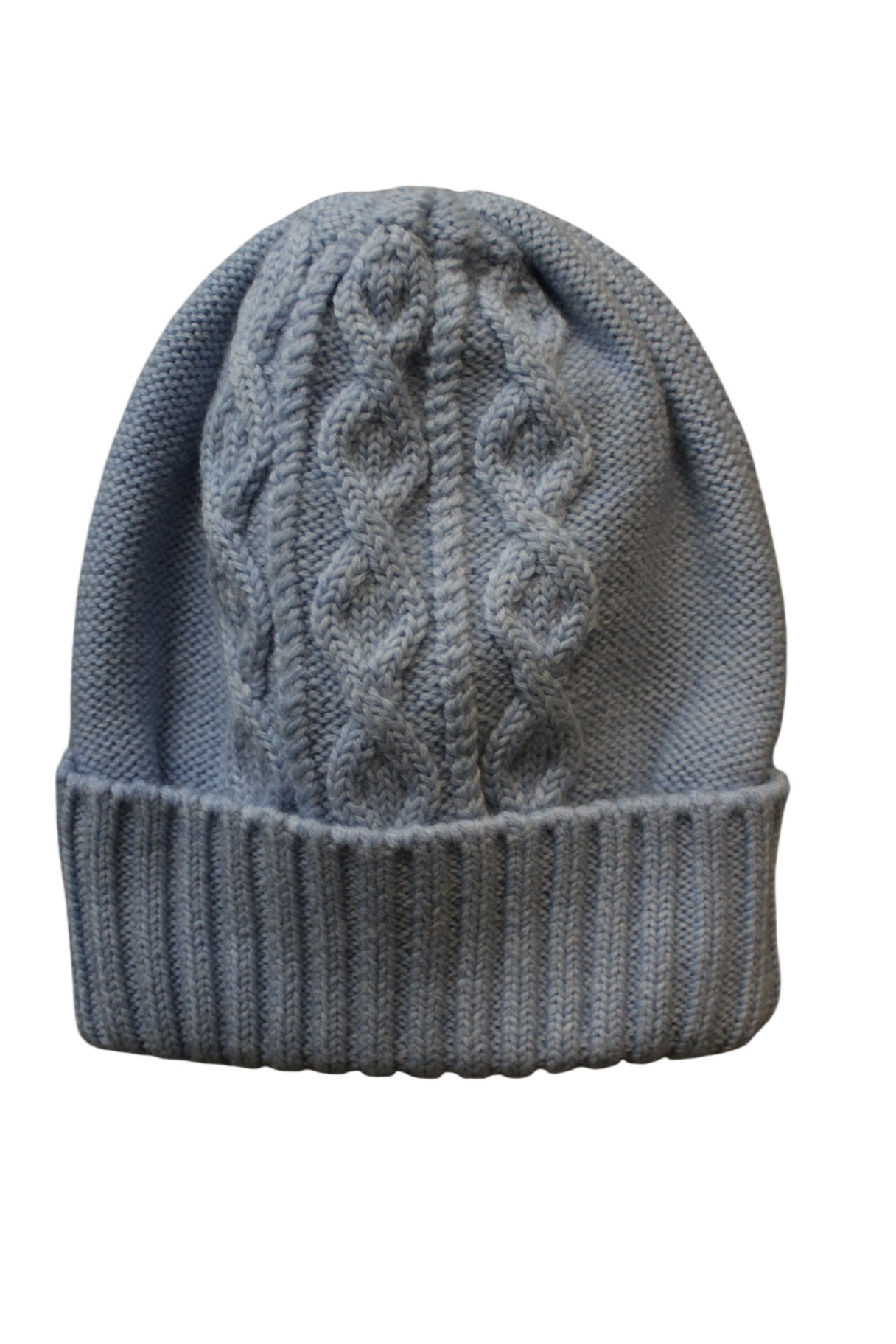 Purebaby Beanie, Blue, NB-6m