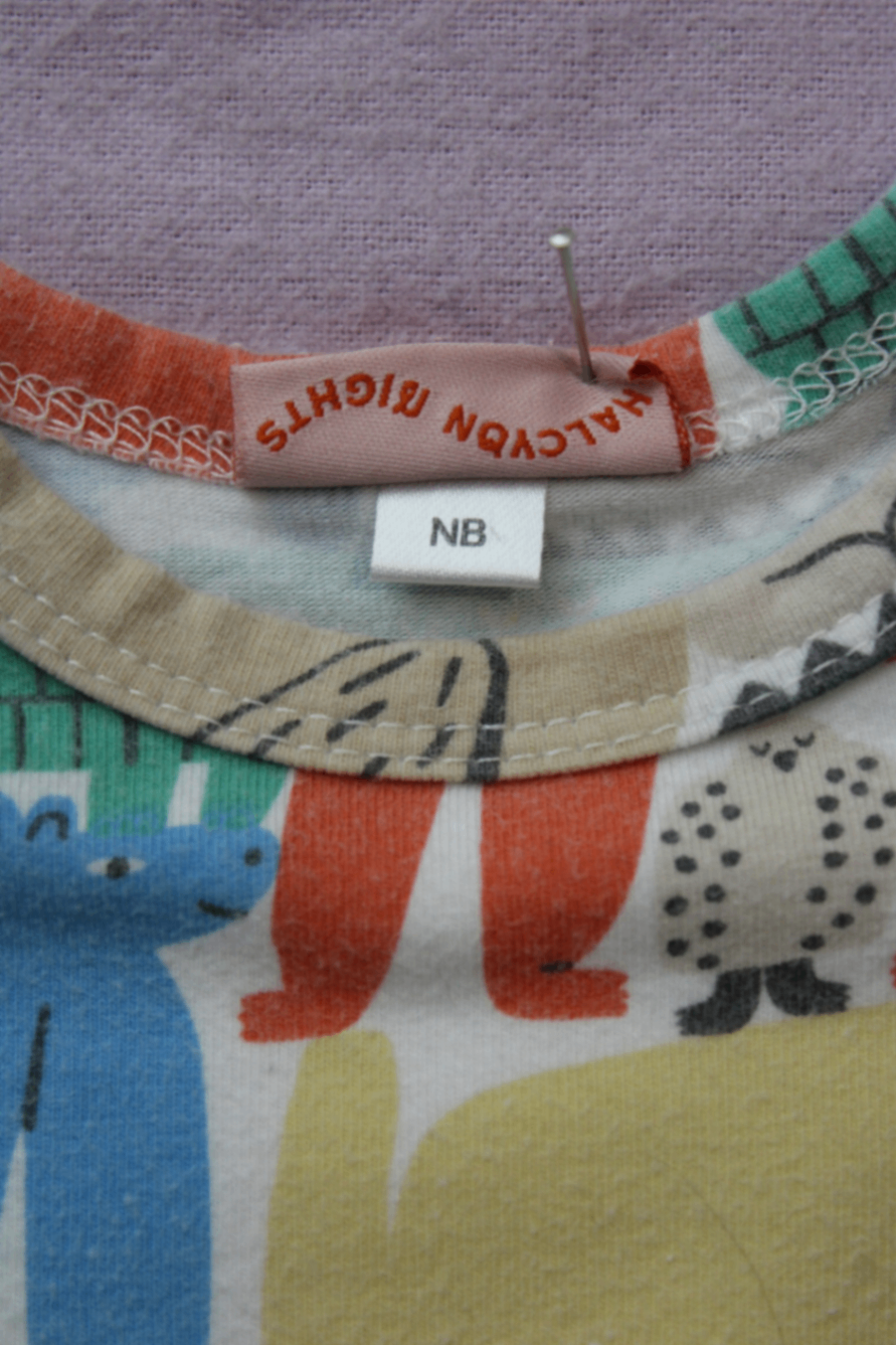 Halcyon Nights Bodysuit, Multicolour, NB