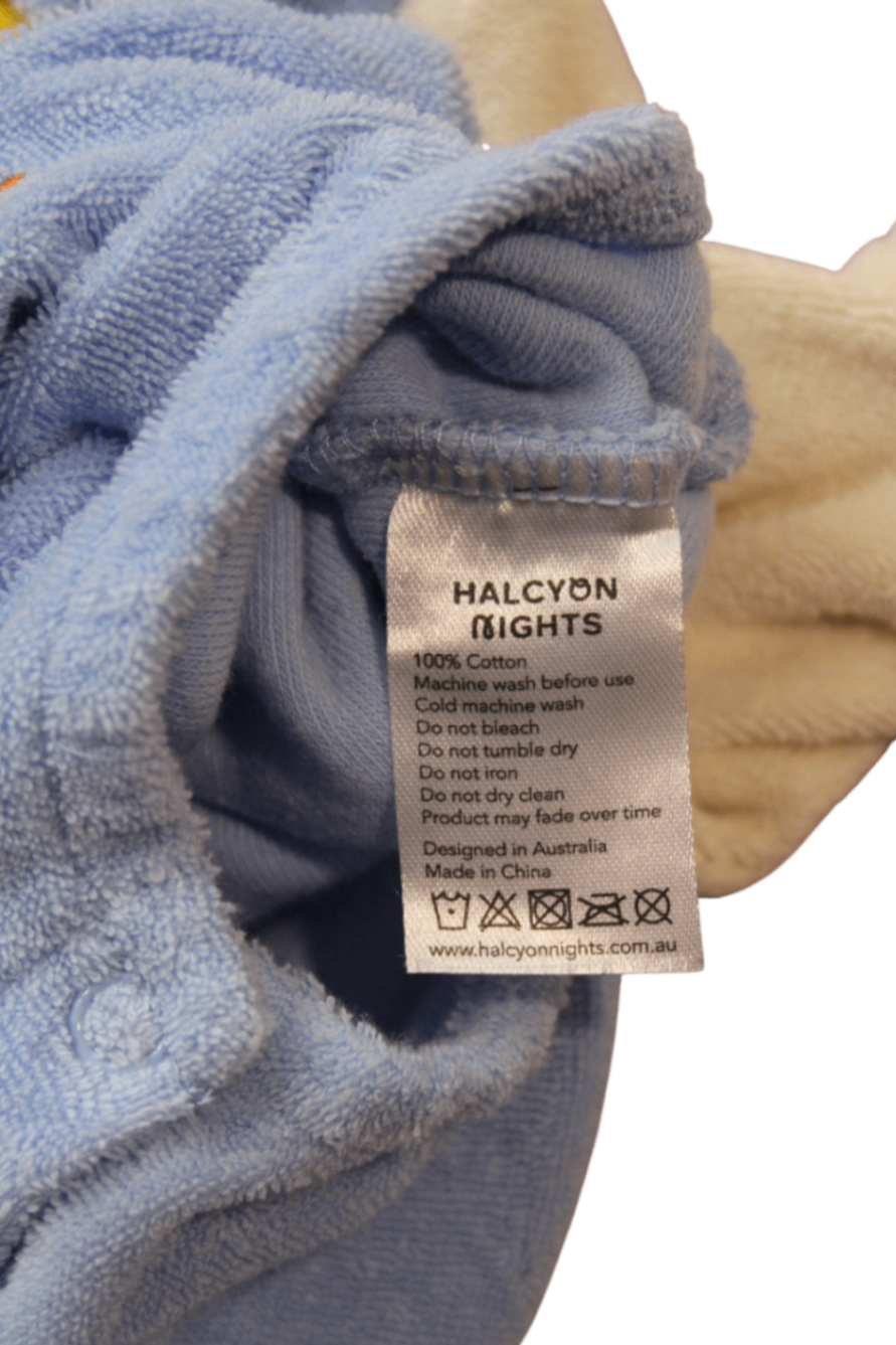 Halcyon Nights Bodysuit, Blue, red, cream and tan, 0-3M