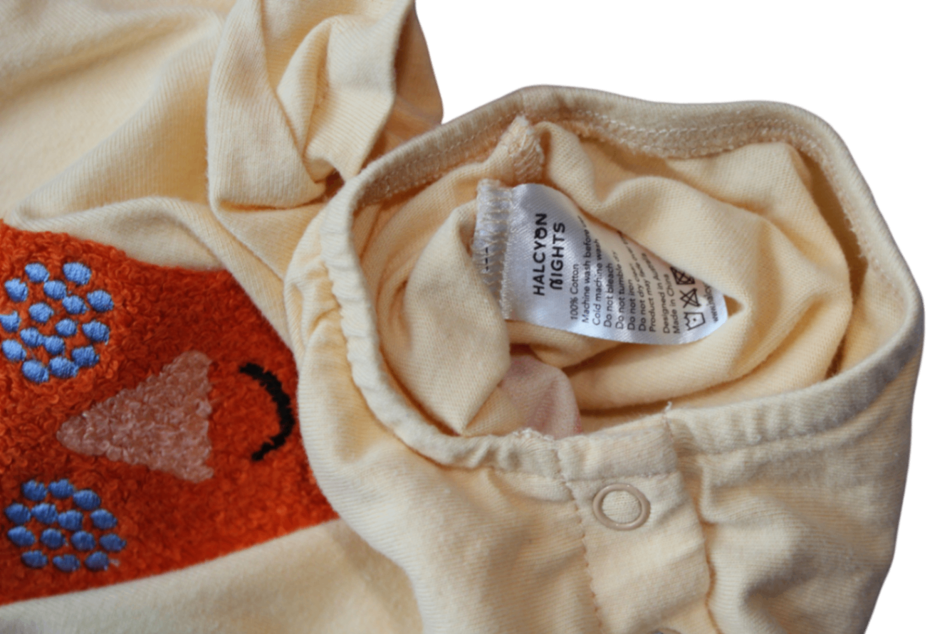 Halcyon Nights Bodysuit, Cream, 0-3M