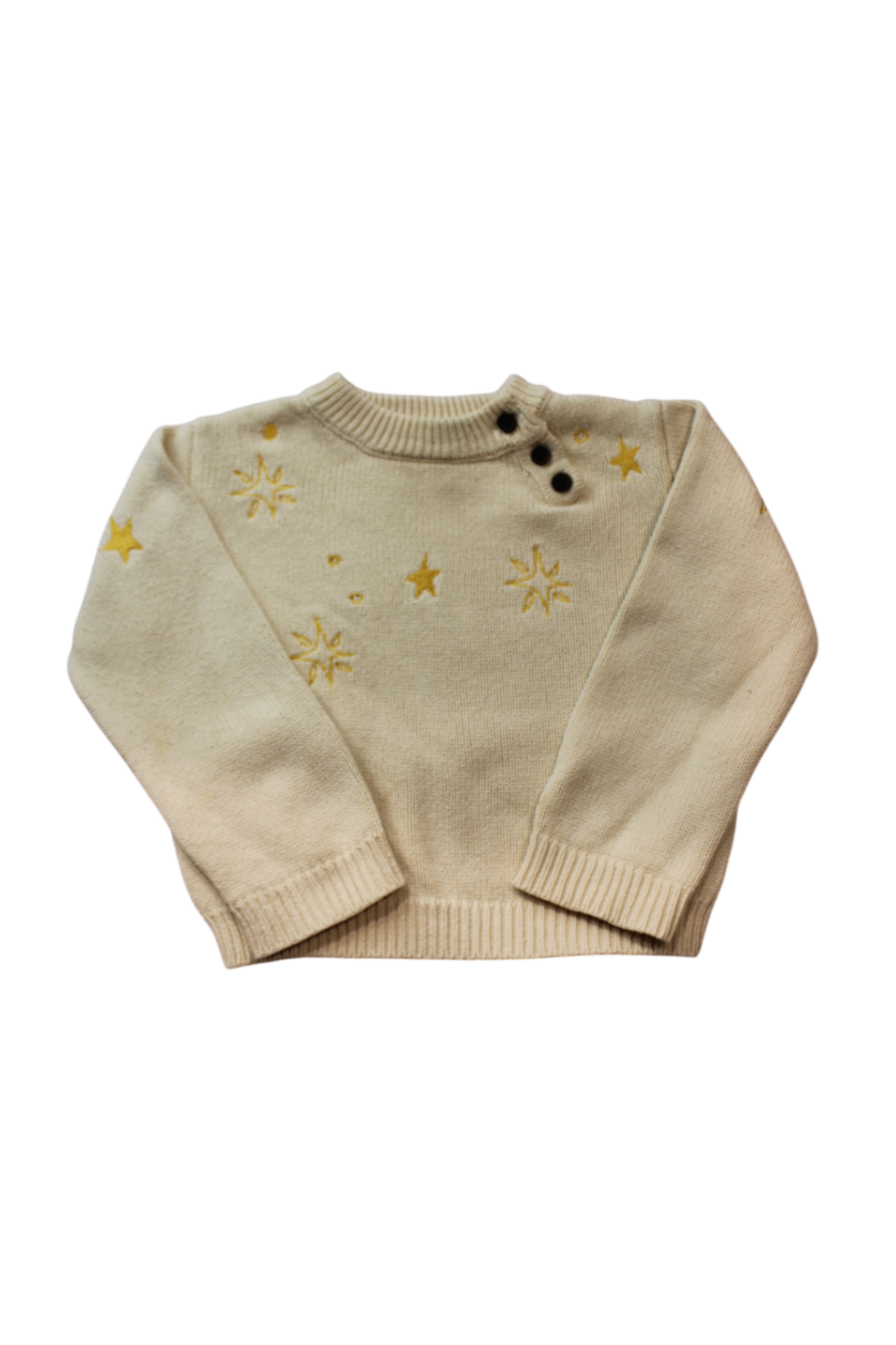 Homegrown Jumper, Cream, 0