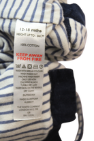 The Little White Company Overalls, Dark blue, 12-18 mths / 86 cm