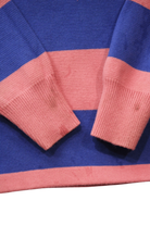 Seed Heritage Shirt, Pink and blue with cream collar, 6